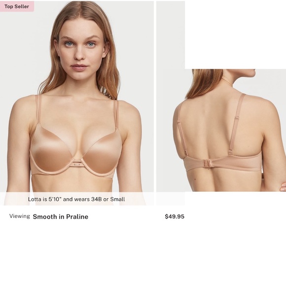 VS Very Sexy Smooth Push Up Bra - Picture 2 of 7